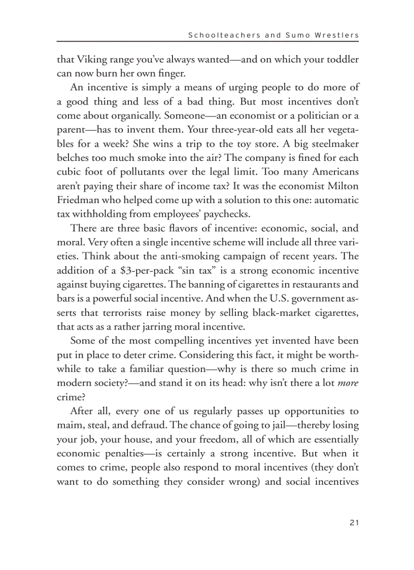 image for page Freakonomics Steven D Levitt and Stephen J Dubner