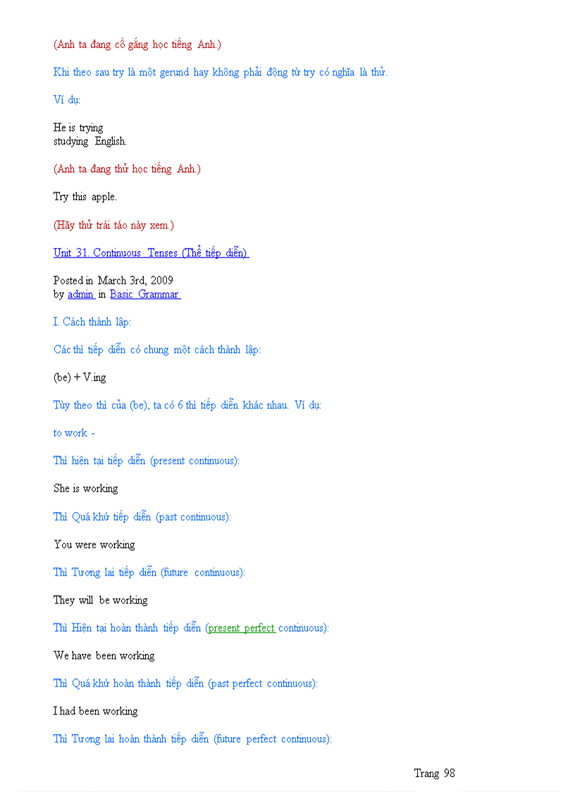 image for page Tiếng anh căn bản ngữ pháp và cách sử dụng từ vựng