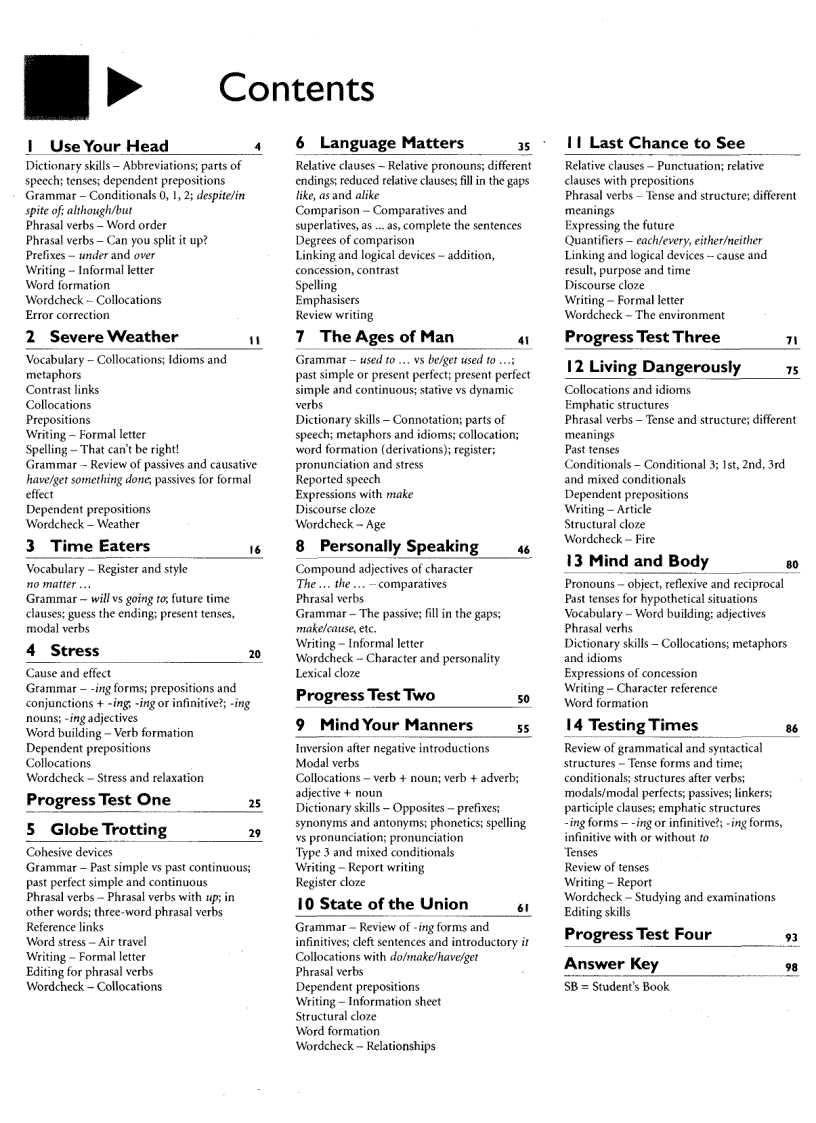 image for page Advanced english cae grammar practice