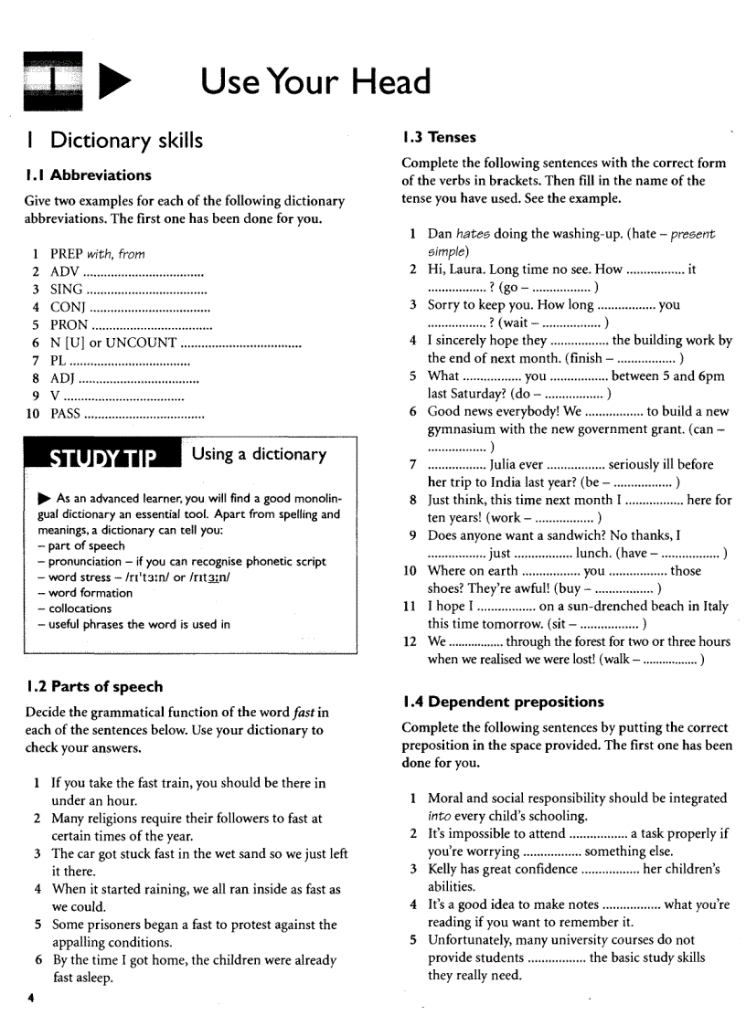 image for page Advanced english cae grammar practice