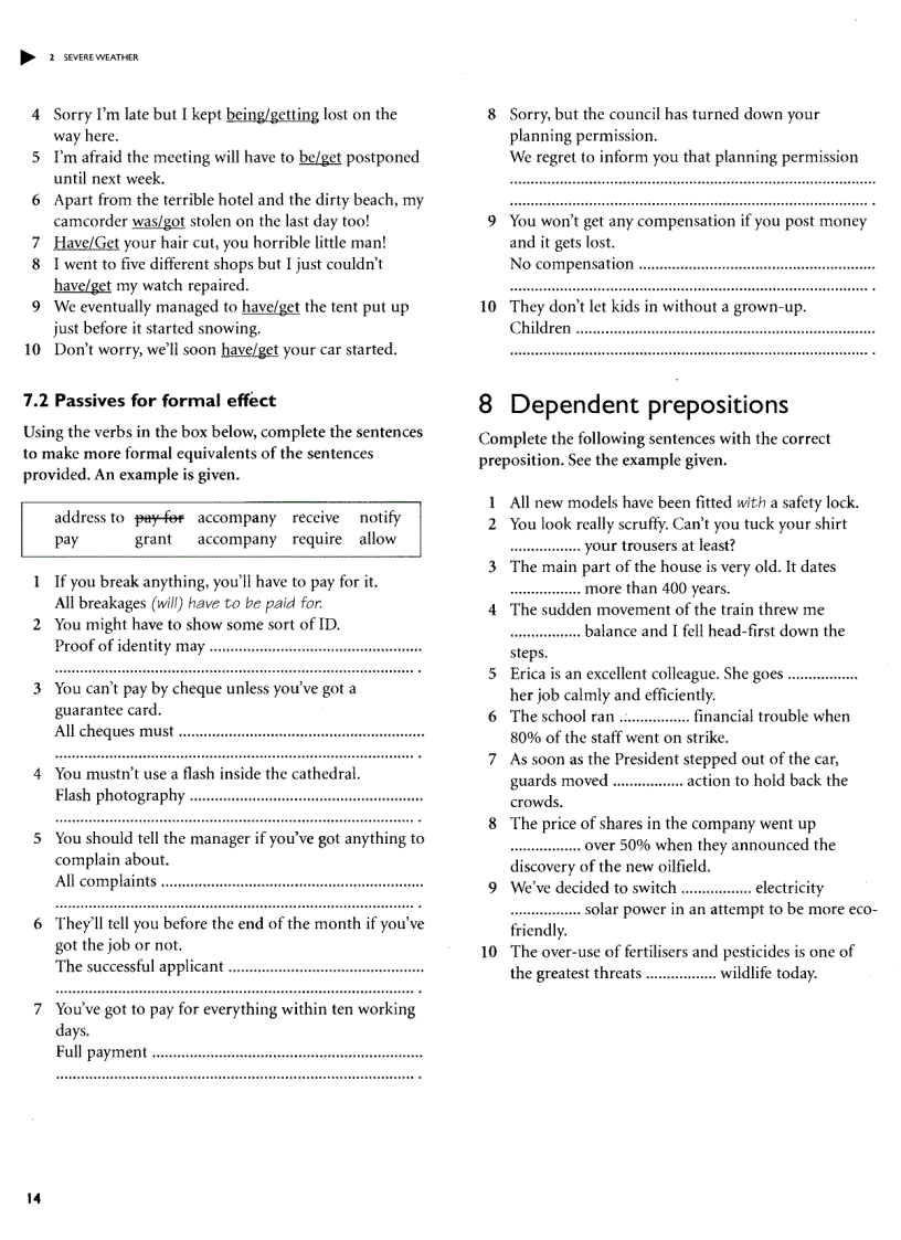 image for page Advanced english cae grammar practice