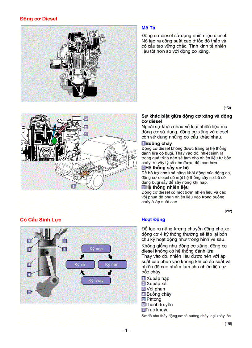 image for page Khái quát về động cơ diesel