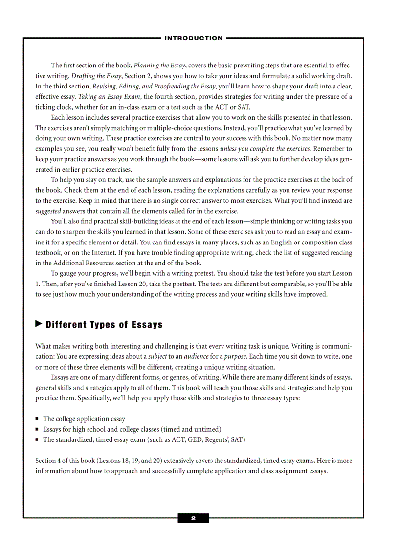 image for page Write better essays