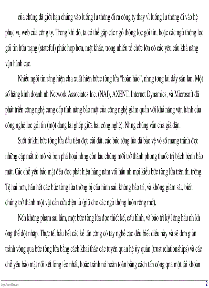 image for page Các kiểu tấn công Firewall và cách phòng chống