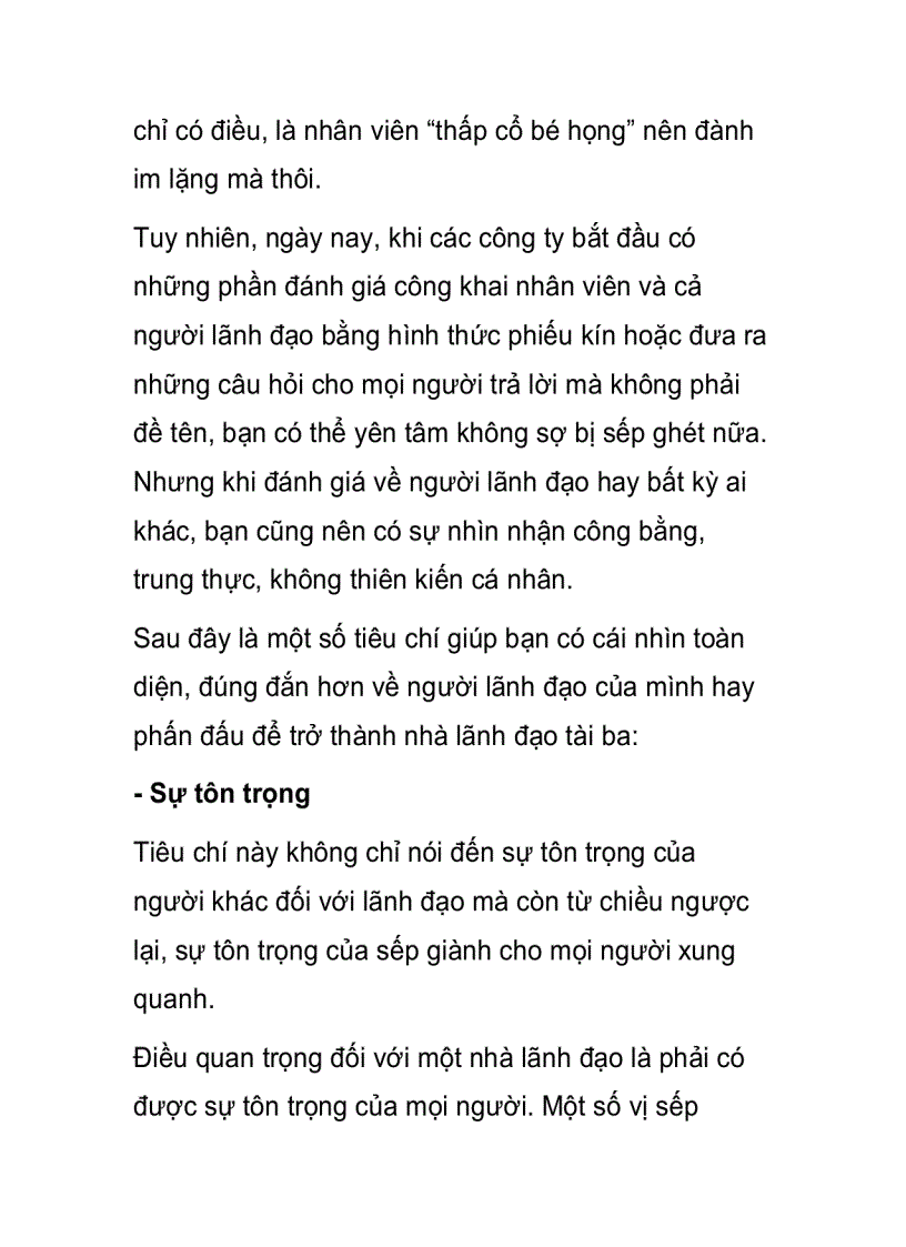 image for page Nhận diện nhà lãnh đạo tài ba