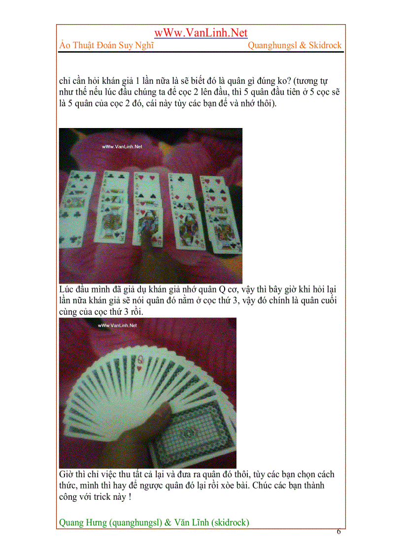 image for page Ảo thuật đoán ý nghĩ đơn giản