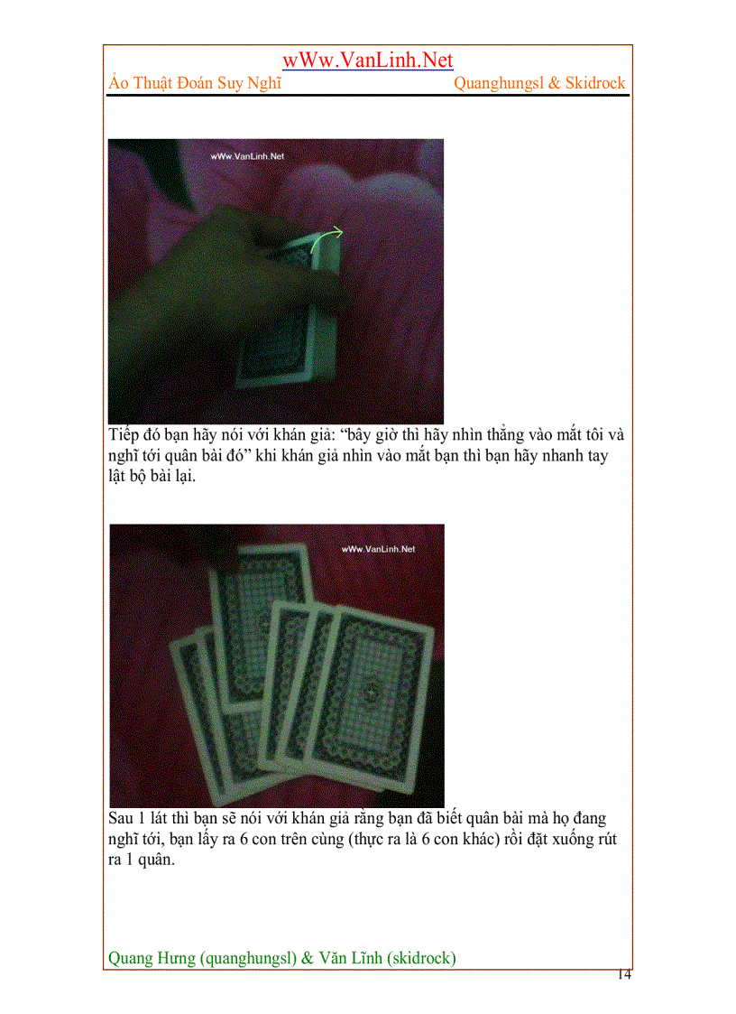 image for page Ảo thuật đoán ý nghĩ đơn giản