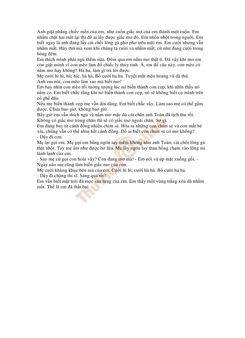 image for page Một thiên nằm mộng Nguyễn Ngọc Thuần