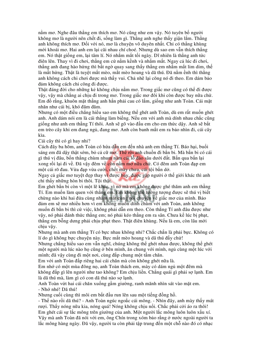 image for page Một thiên nằm mộng Nguyễn Ngọc Thuần