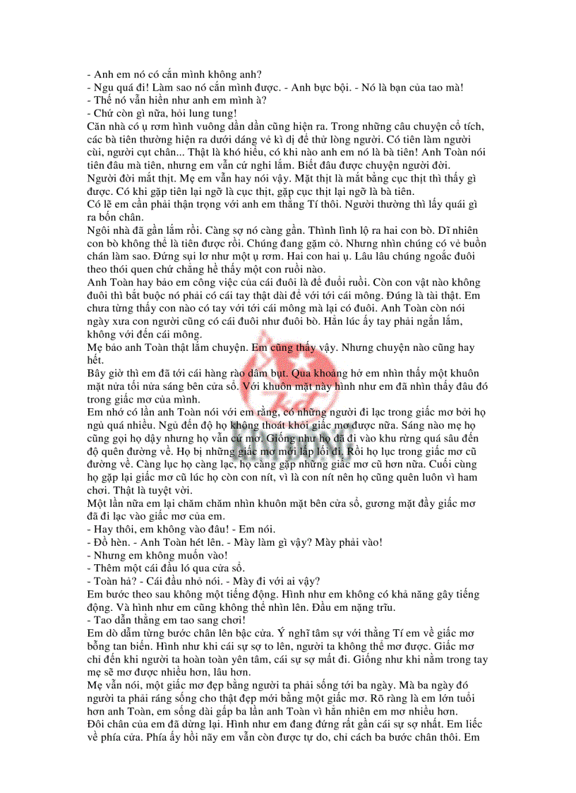 image for page Một thiên nằm mộng Nguyễn Ngọc Thuần