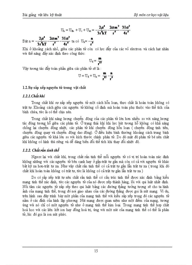 image for page Bài giảng vật liệu kỹ thuật bộ môn cơ học vật liệu
