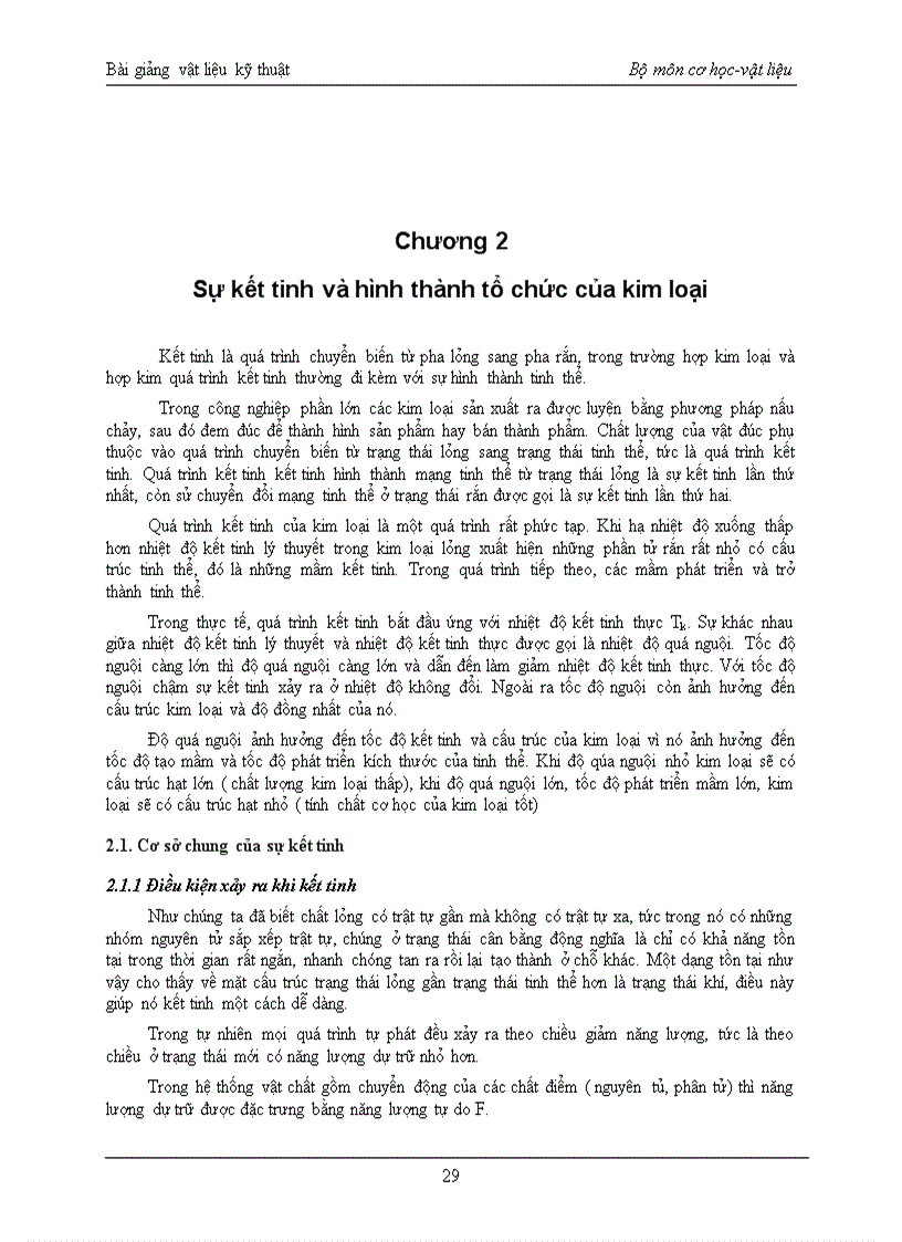 image for page Bài giảng vật liệu kỹ thuật bộ môn cơ học vật liệu