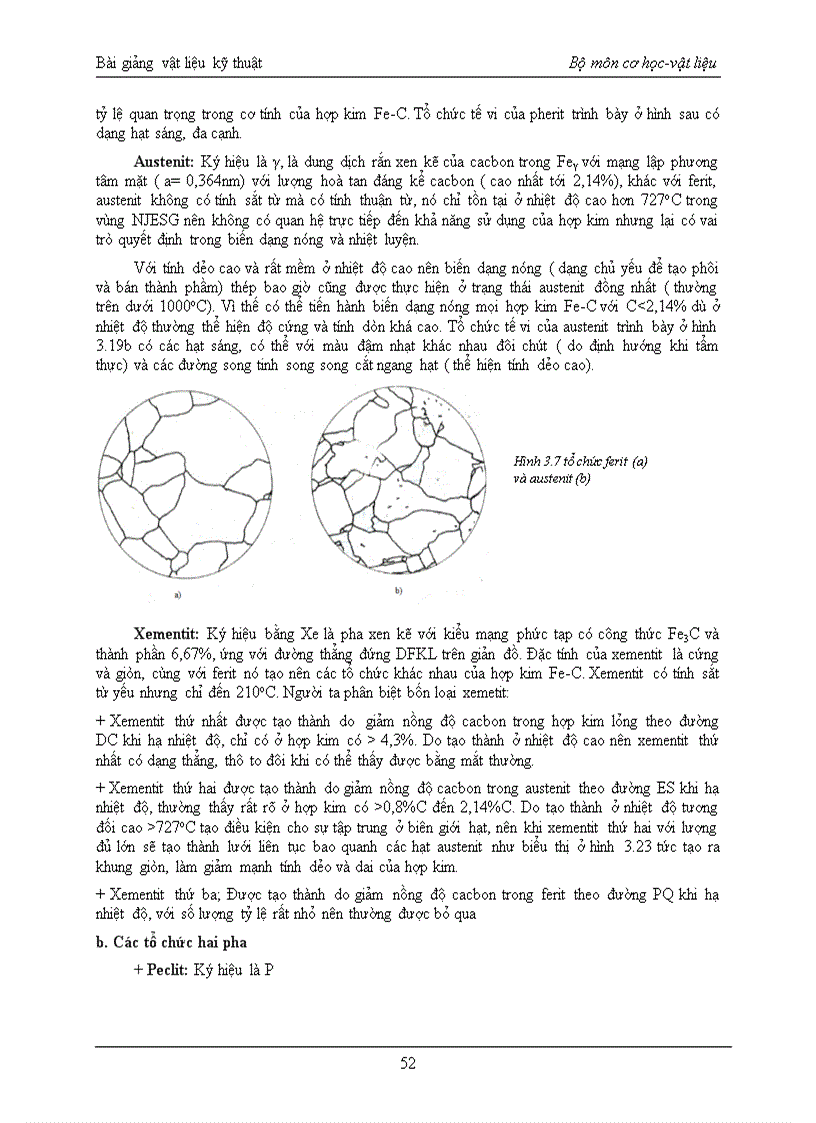 image for page Bài giảng vật liệu kỹ thuật bộ môn cơ học vật liệu