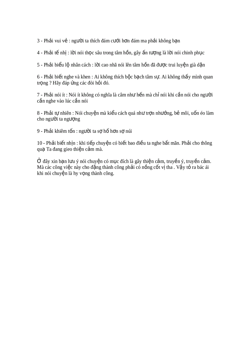 image for page Bí quyết nói chuyện hay