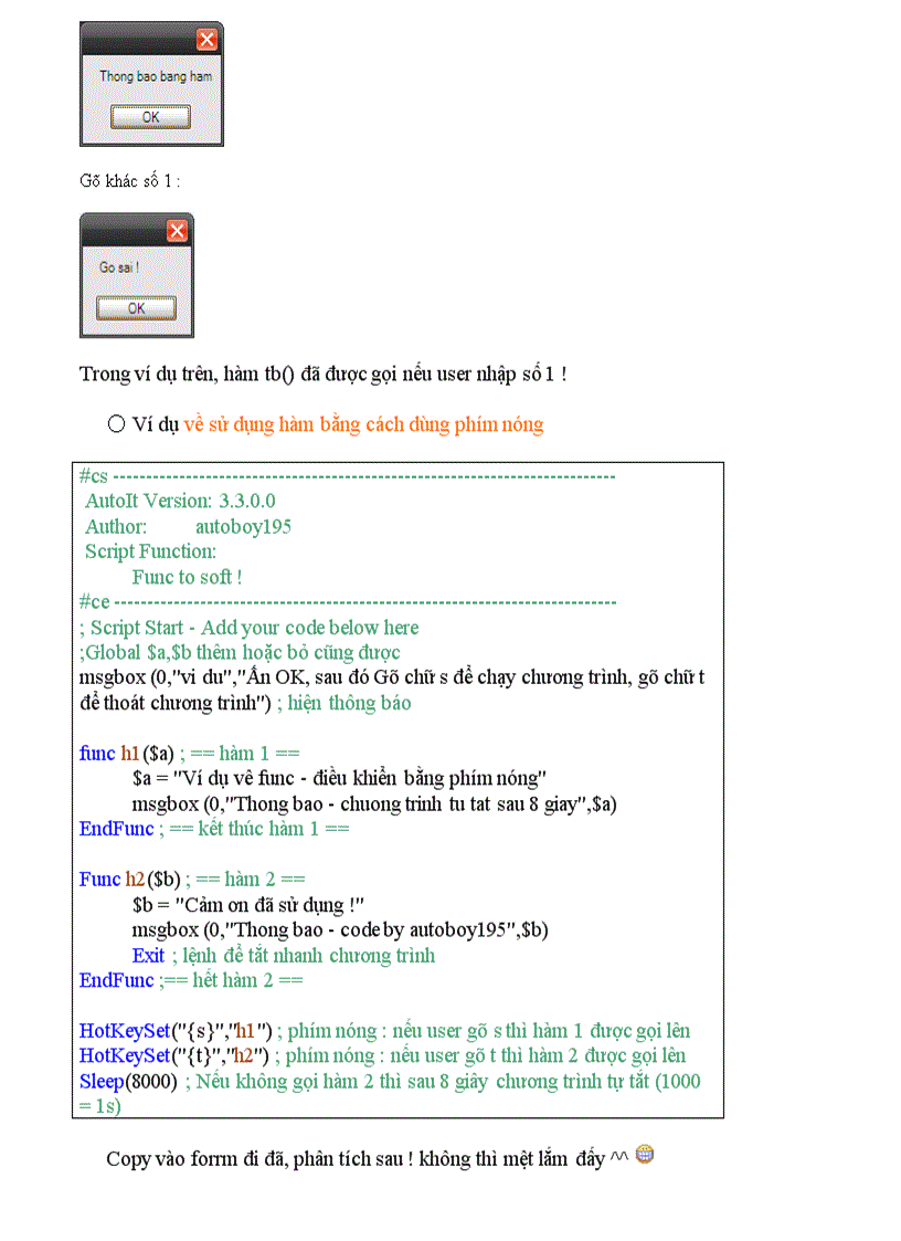 image for page Hướng dẫn sử dụng Autoit Chương trình lập trình đơn giản nhất