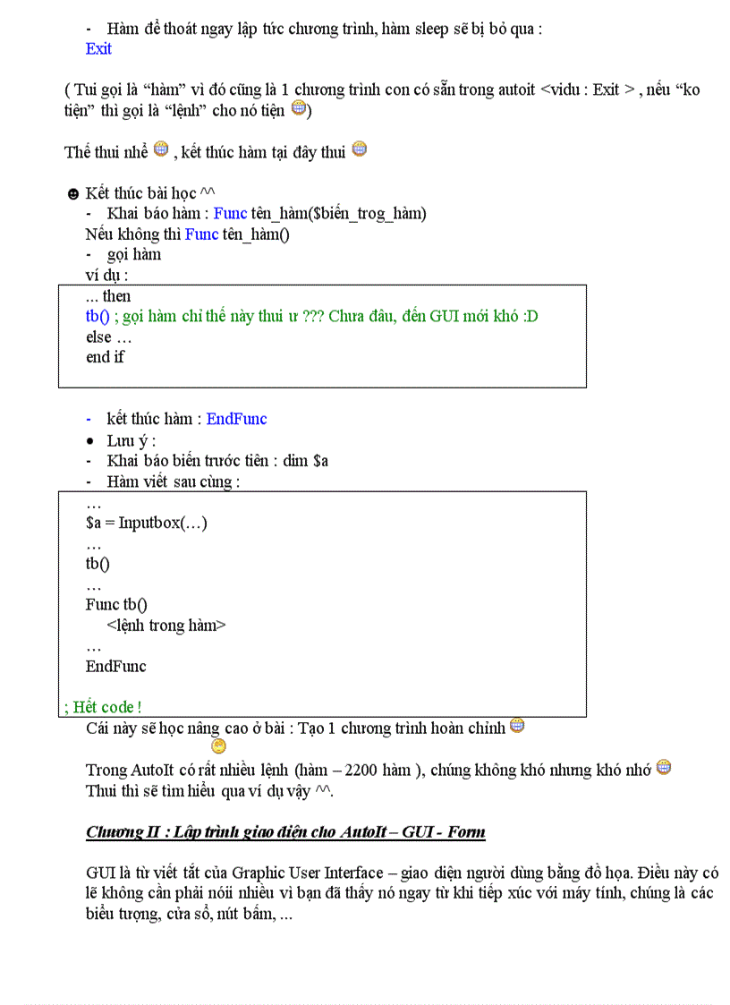 image for page Hướng dẫn sử dụng Autoit Chương trình lập trình đơn giản nhất