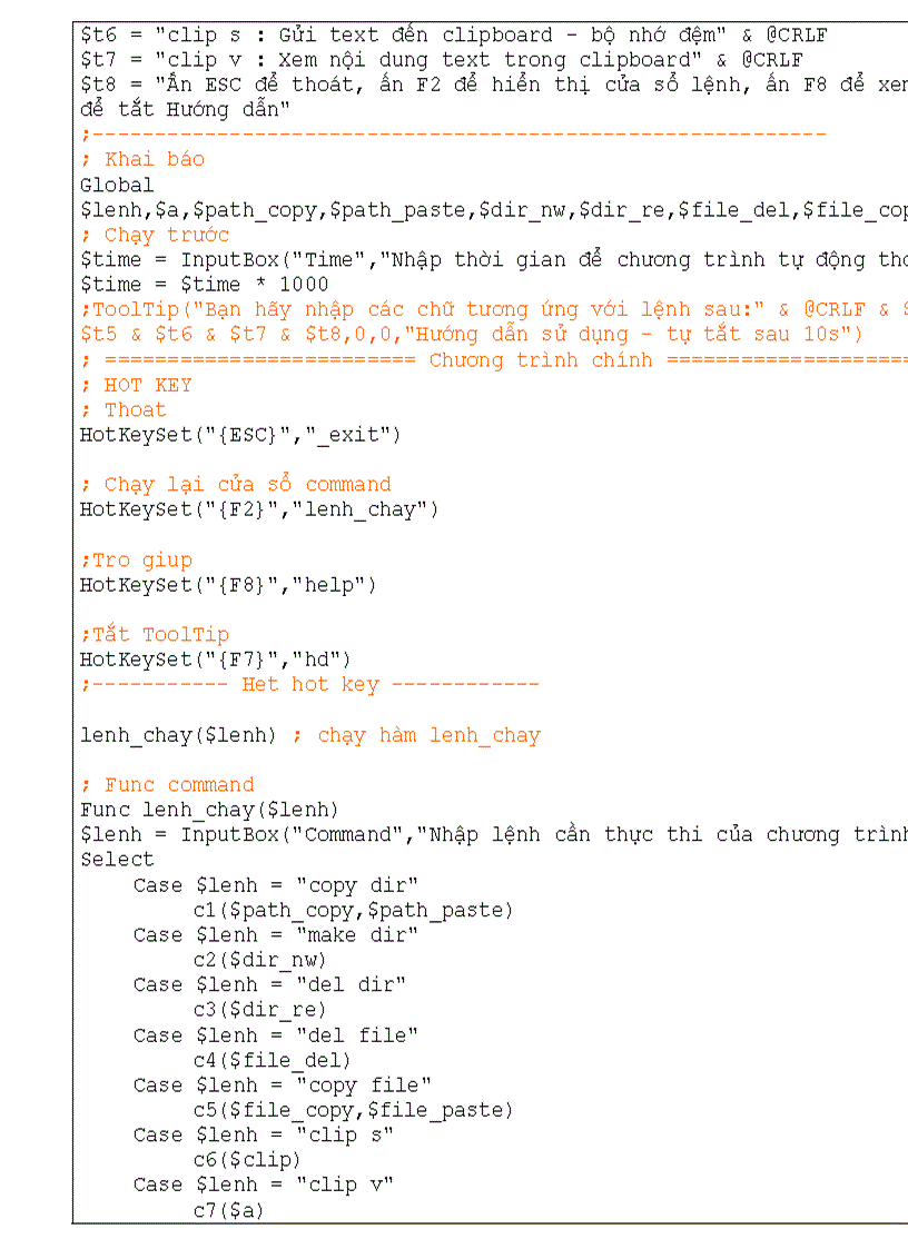 image for page Hướng dẫn sử dụng Autoit Chương trình lập trình đơn giản nhất