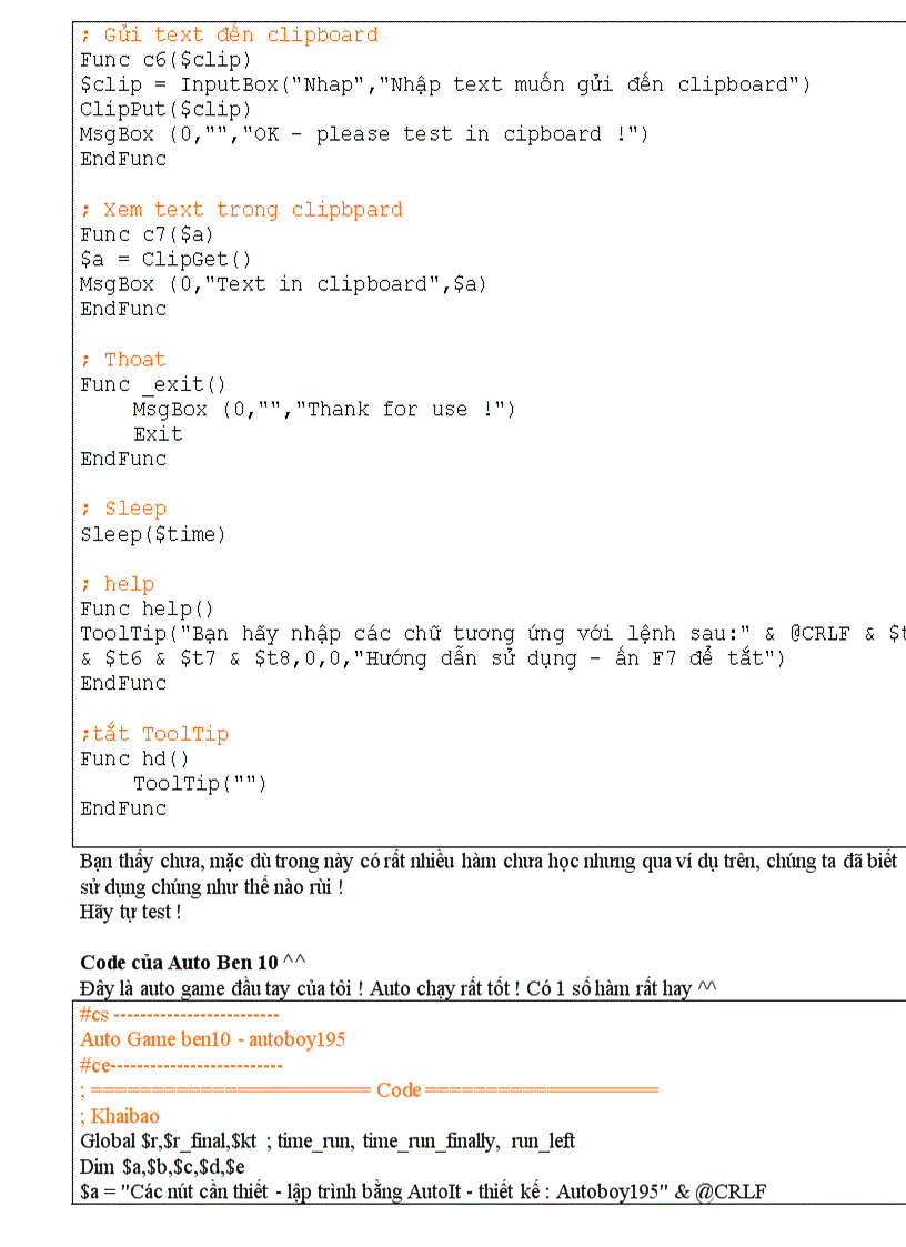 image for page Hướng dẫn sử dụng Autoit Chương trình lập trình đơn giản nhất