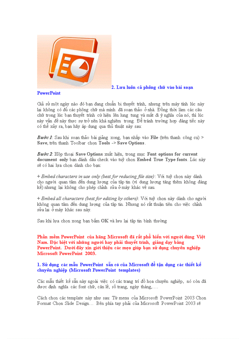 image for page Tối ưu hóa Làm slide thêm phong phú