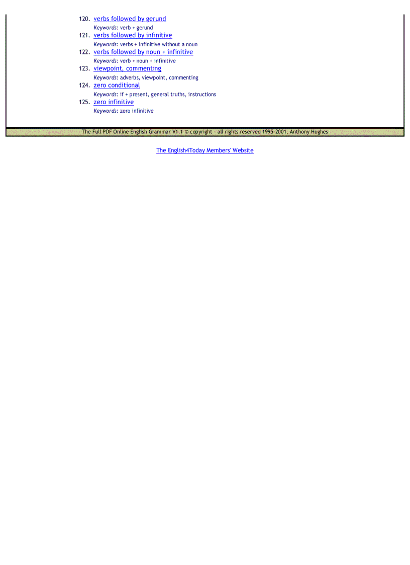 image for page The online english grammar