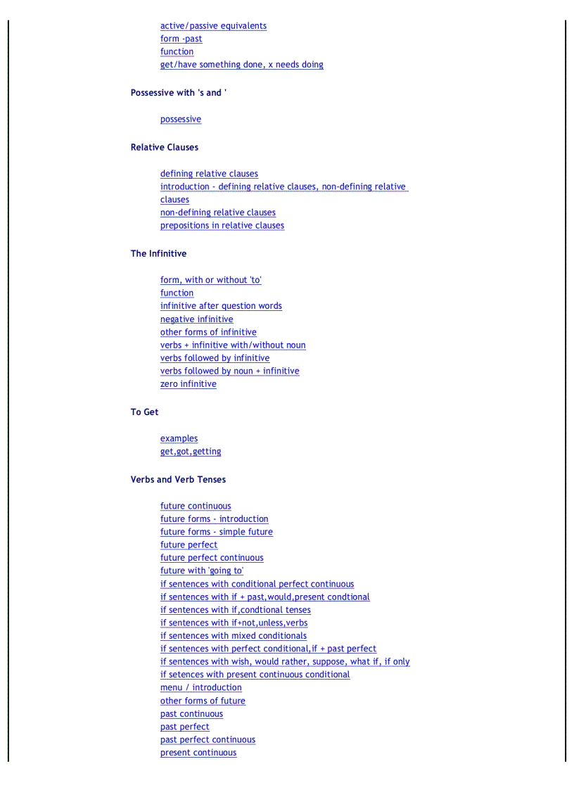 image for page The online english grammar