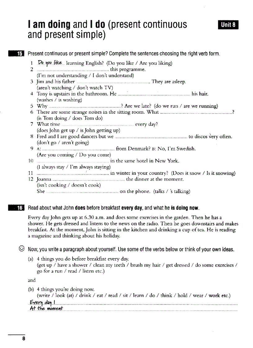 image for page Essential Grammar In Use Supplementary Exercises
