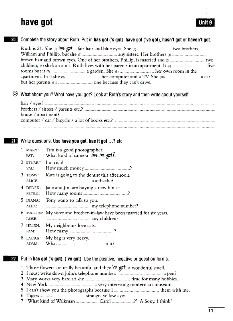 image for page Essential Grammar In Use Supplementary Exercises