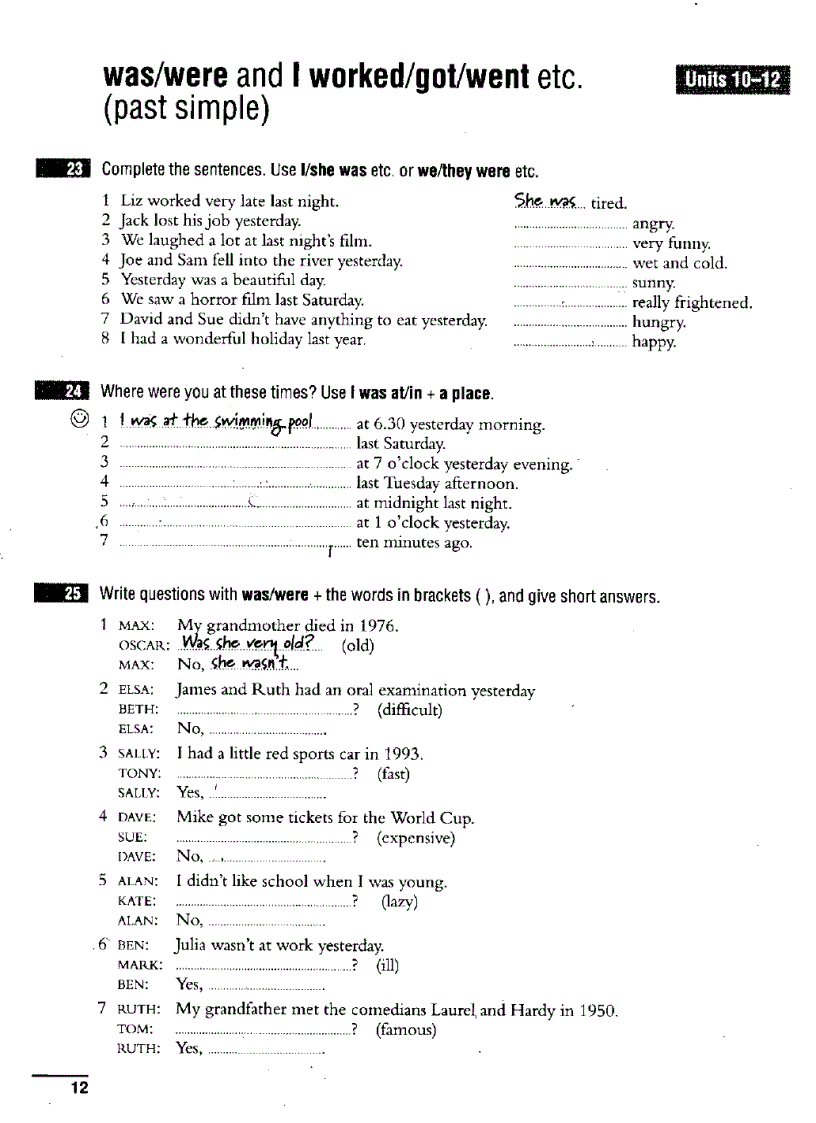 image for page Essential Grammar In Use Supplementary Exercises