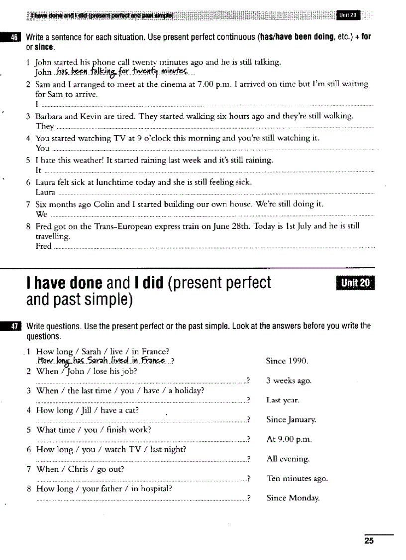 image for page Essential Grammar In Use Supplementary Exercises