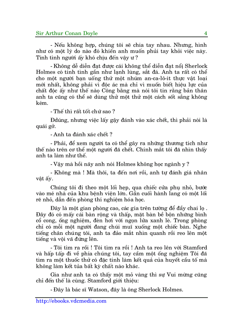 image for page Sherlock Holmes Chiếc nhẫn tình cờ