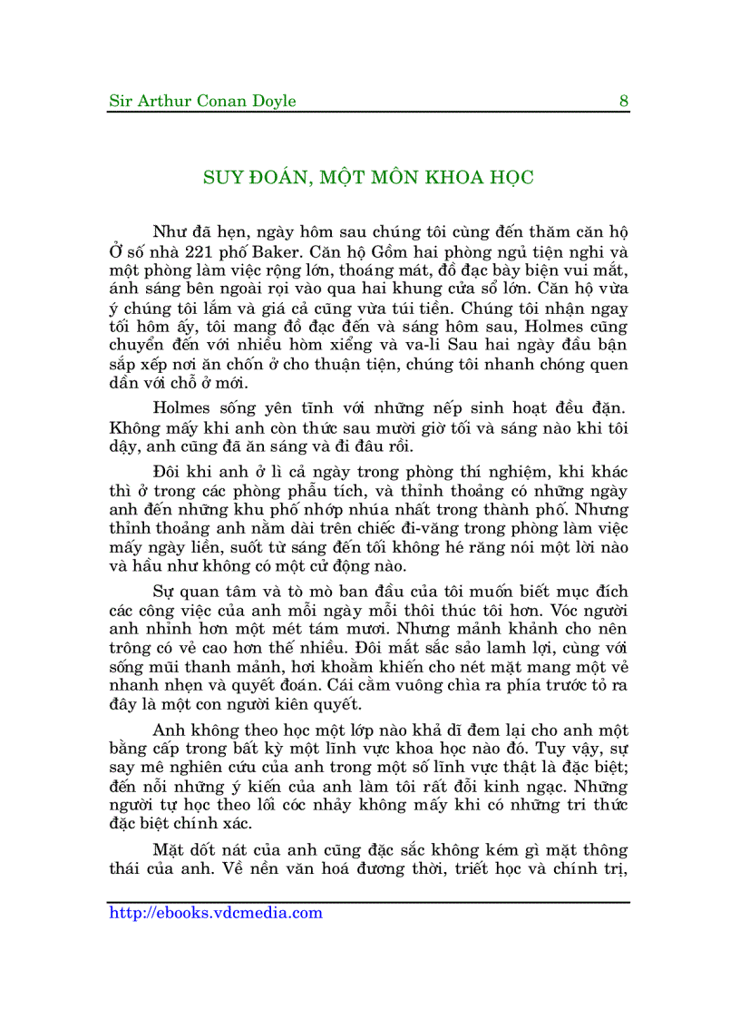 image for page Sherlock Holmes Chiếc nhẫn tình cờ