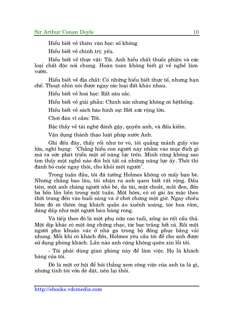 image for page Sherlock Holmes Chiếc nhẫn tình cờ