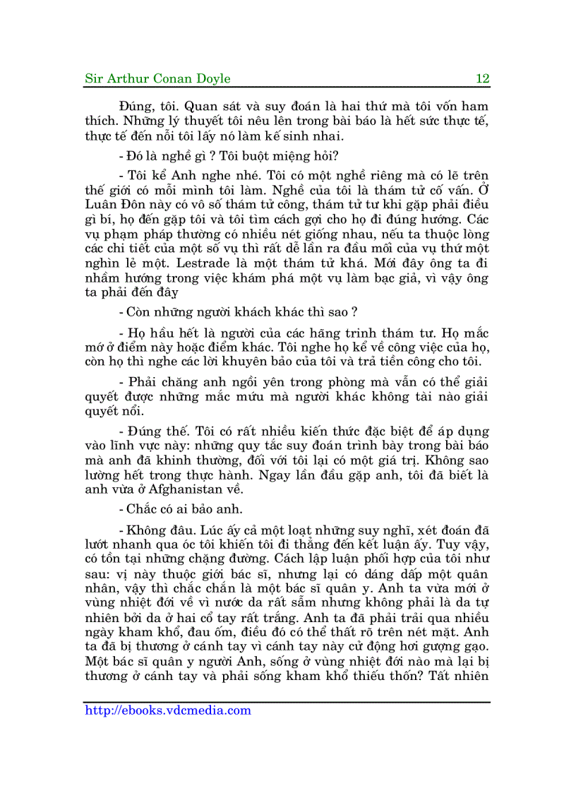 image for page Sherlock Holmes Chiếc nhẫn tình cờ