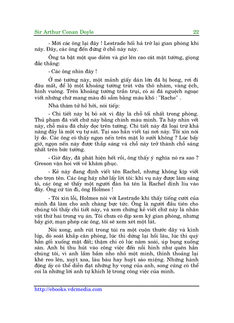 image for page Sherlock Holmes Chiếc nhẫn tình cờ