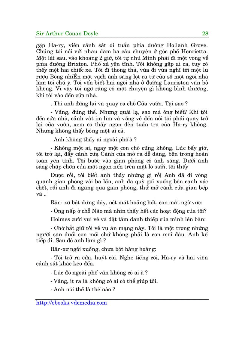 image for page Sherlock Holmes Chiếc nhẫn tình cờ