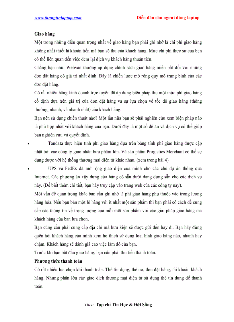 image for page Hướng dẫn thực hiện Thương mại điện tử