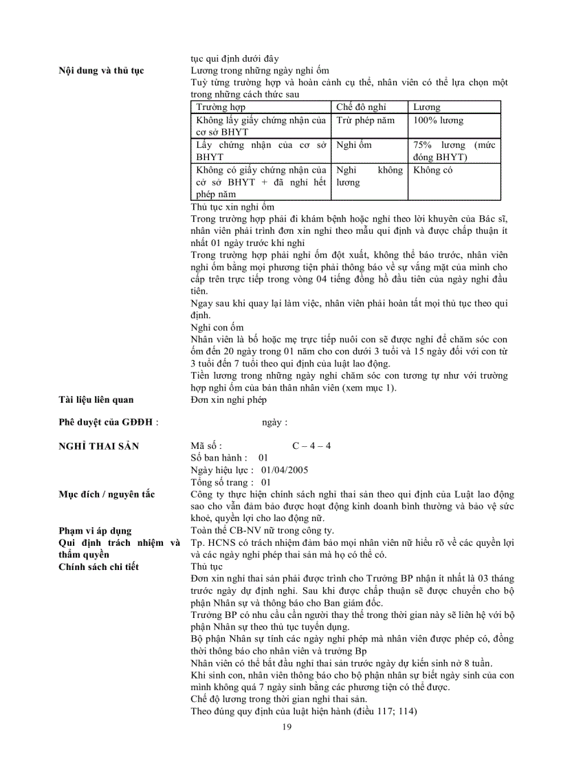 image for page Sổ tay nhân viên