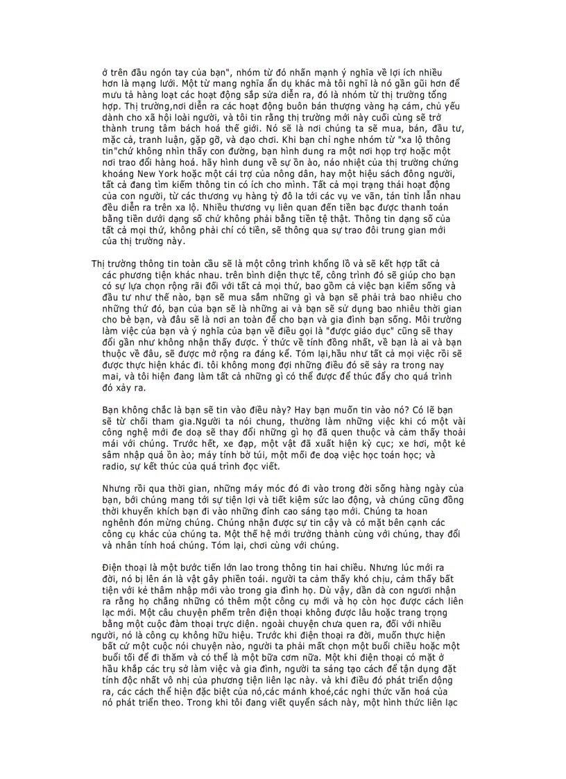 image for page Con đường phía trước The Road Ahead