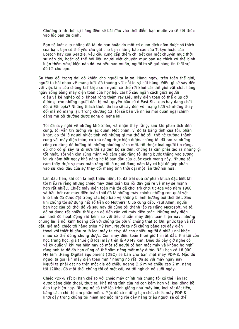 image for page Con đường phía trước The Road Ahead