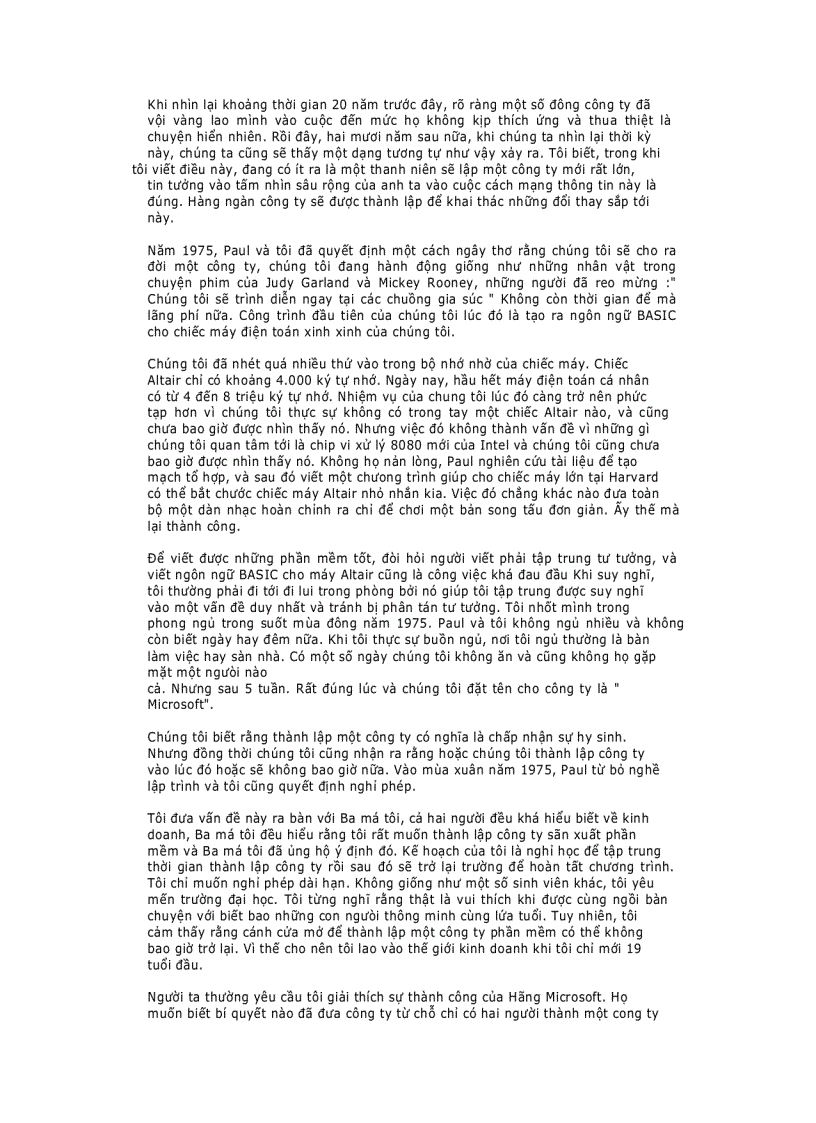 image for page Con đường phía trước The Road Ahead