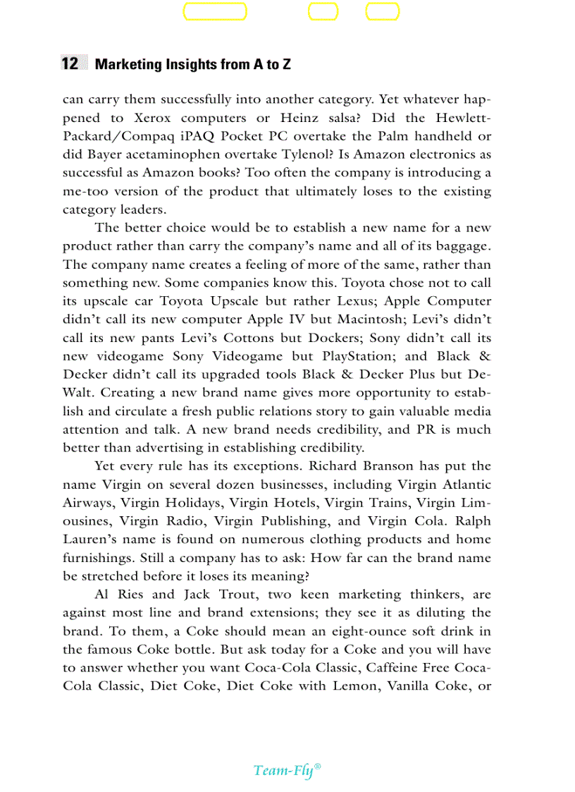 image for page Marketing Insights from A to Z 80 Concepts Every Manager Needs To Know