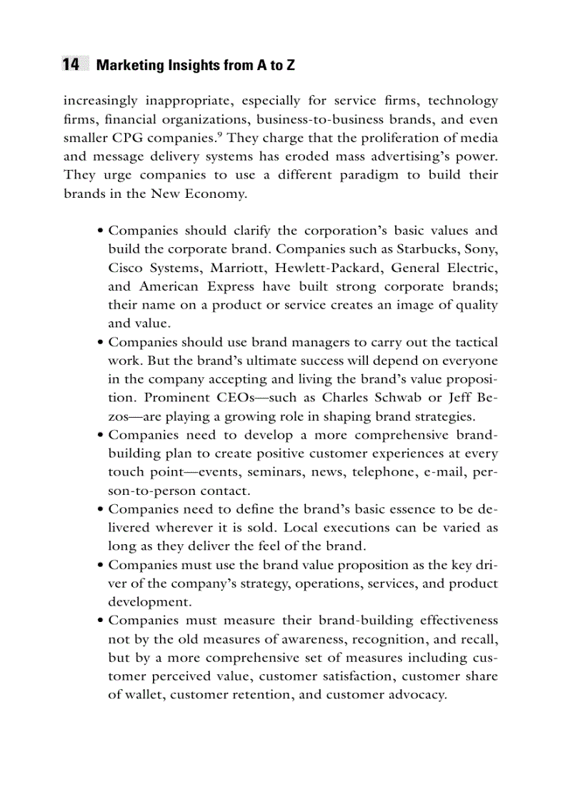 image for page Marketing Insights from A to Z 80 Concepts Every Manager Needs To Know