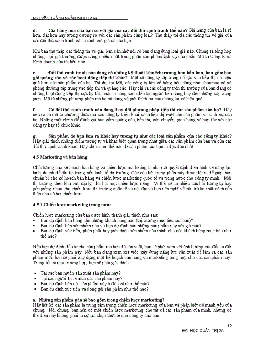 image for page Lập kế hoạch khởi sự kinh doanh