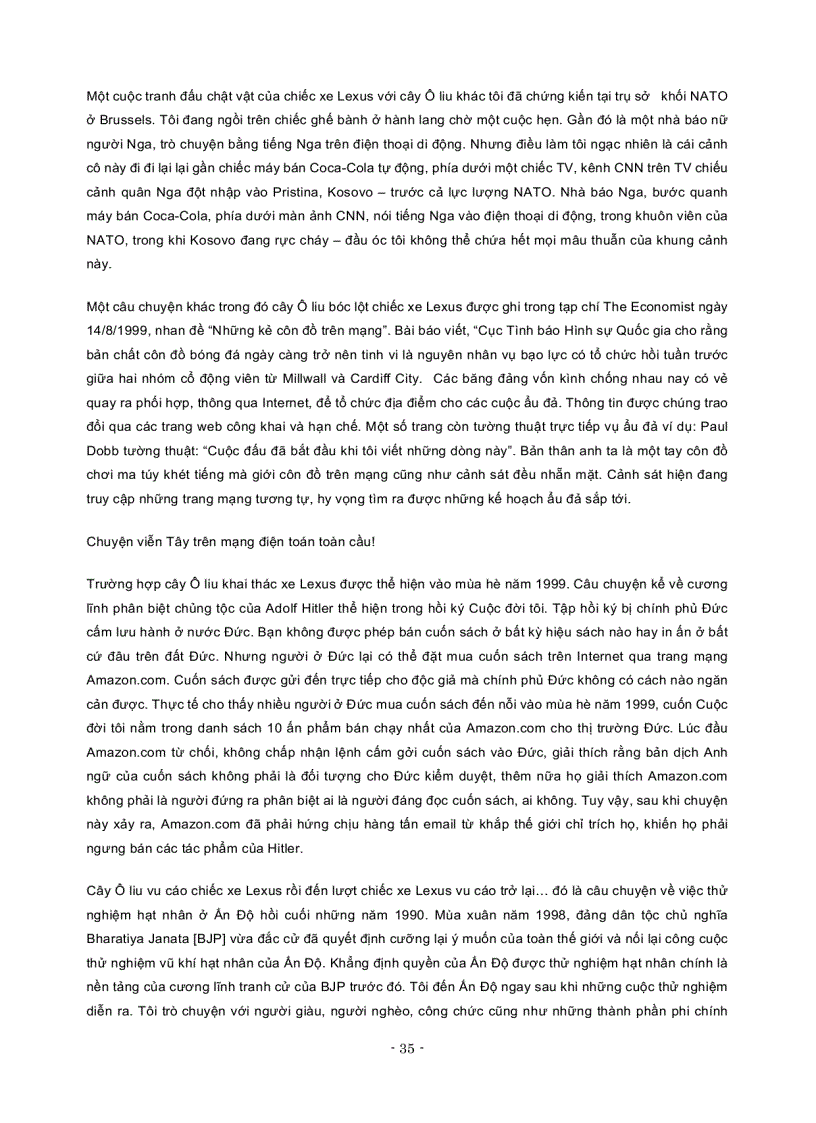 image for page Chiếc Lexus và cây Oliu