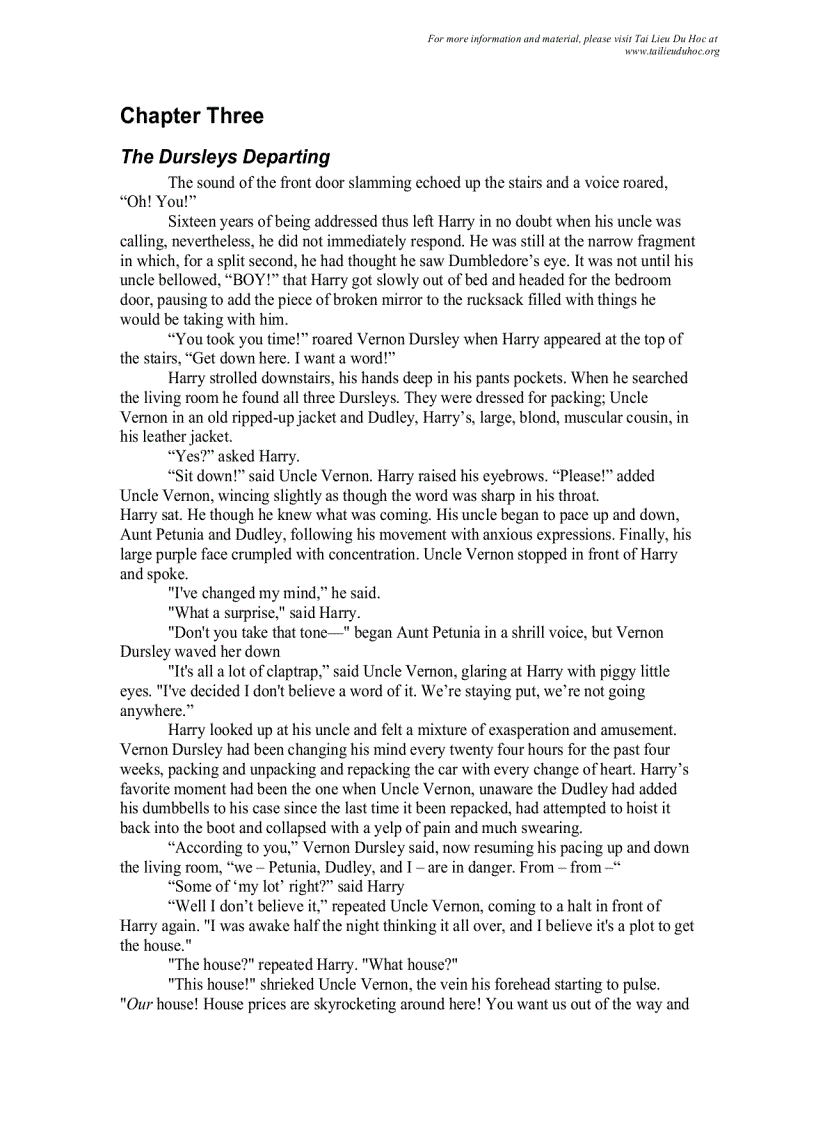 image for page Harry Poster 7 English