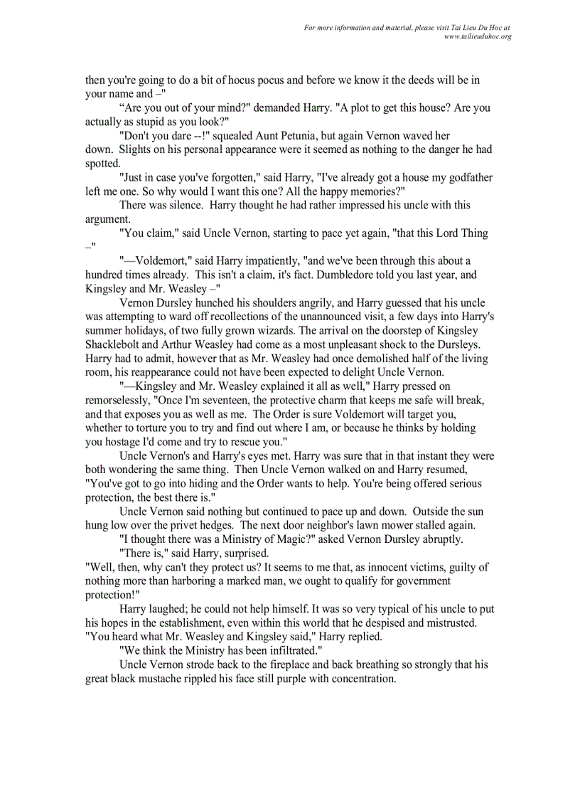 image for page Harry Poster 7 English