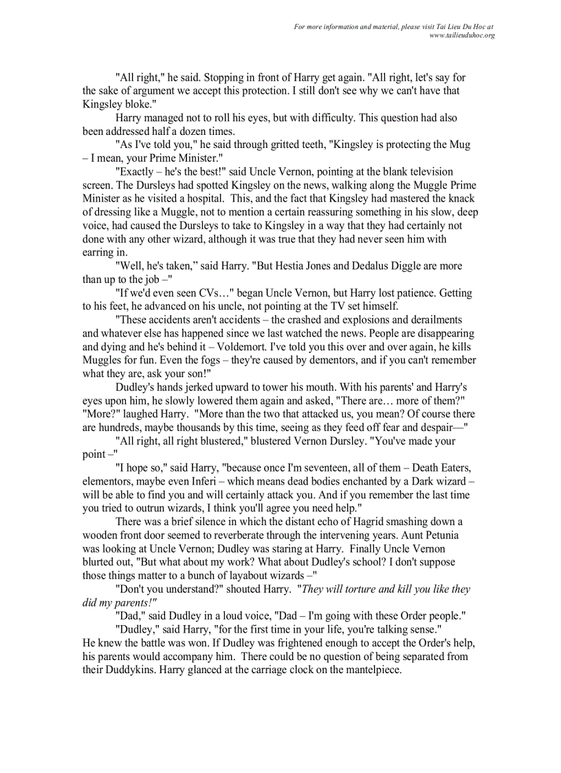 image for page Harry Poster 7 English