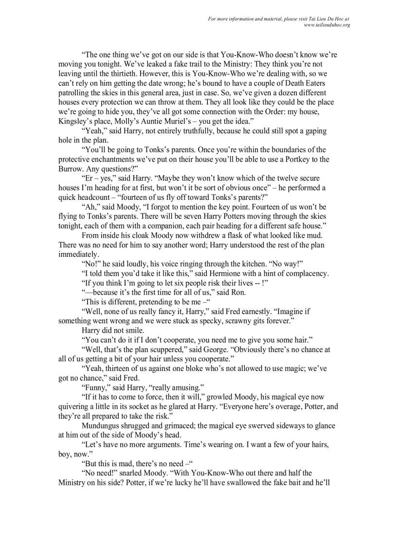 image for page Harry Poster 7 English