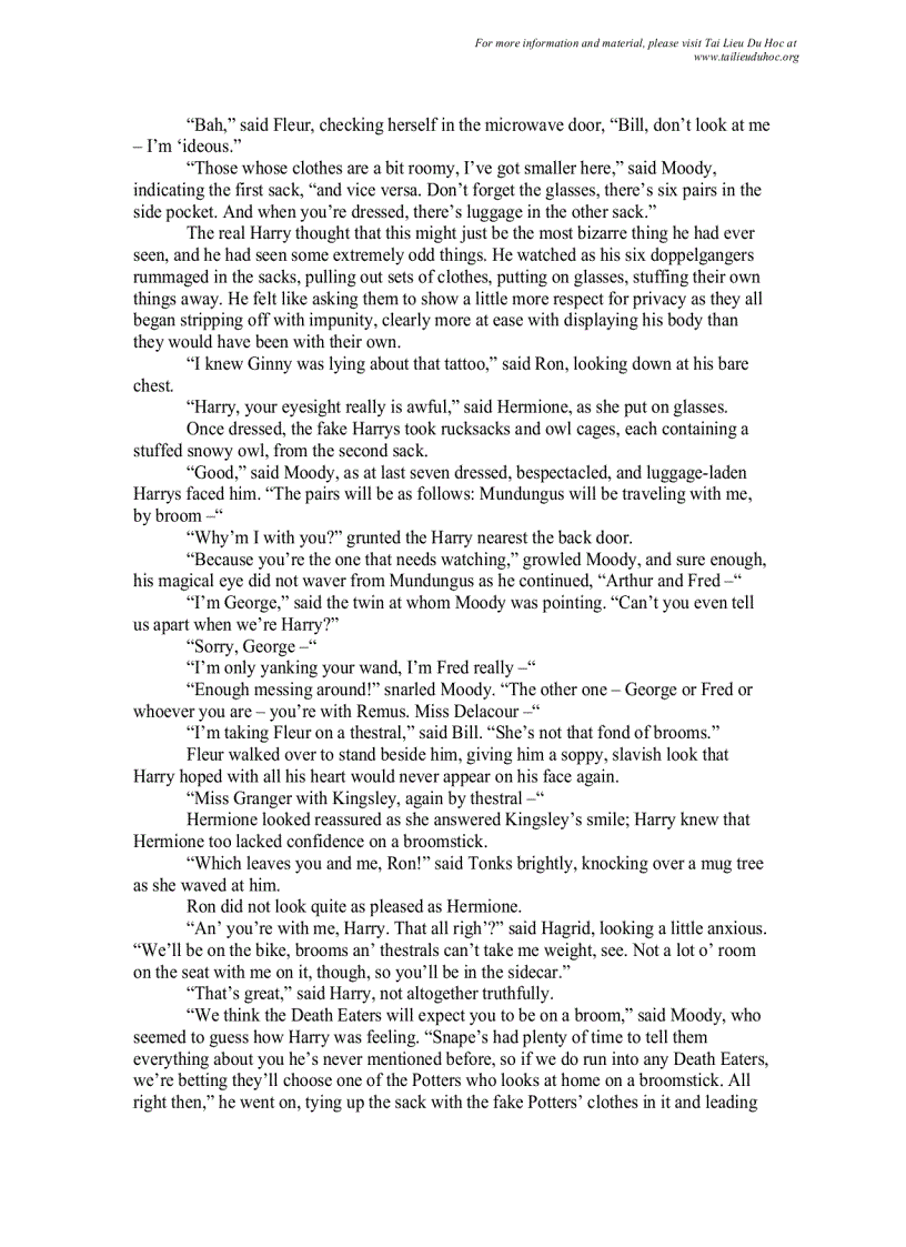 image for page Harry Poster 7 English