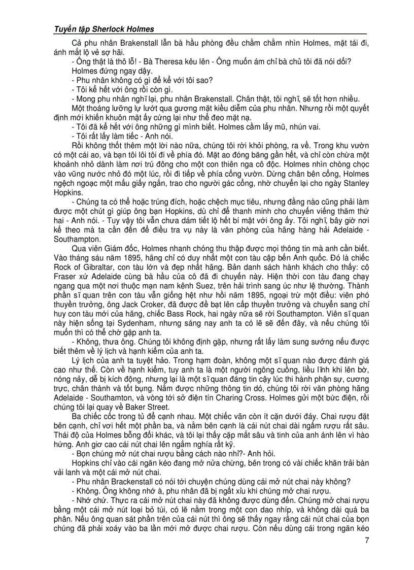 image for page Tuyển tập Sherlock Homes